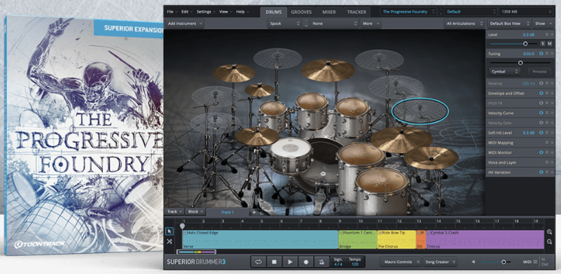 Toontrack The Progressive Foundry SDX
